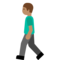 Person Walking - Medium emoji on Google